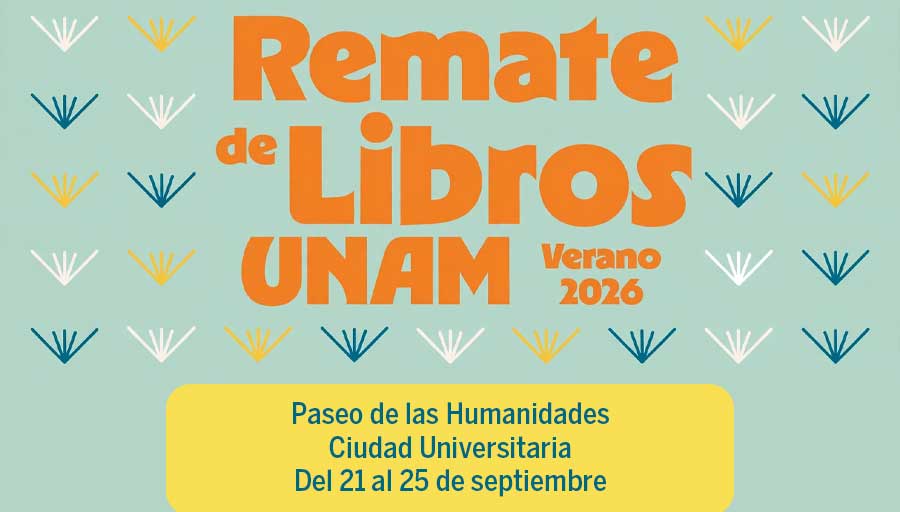 UNAM_MX's tweet photo. El Remate de Libros UNAM Verano 2026 📚☀️ llegará al Paseo de las Humanidades en #CU: miles de títulos universitarios 📖 con descuentos de entre el 50 % y el 80 % > https://t.co/B9lA11Hd56
#AgendaUNAM https://t.co/zflOHyTRHw