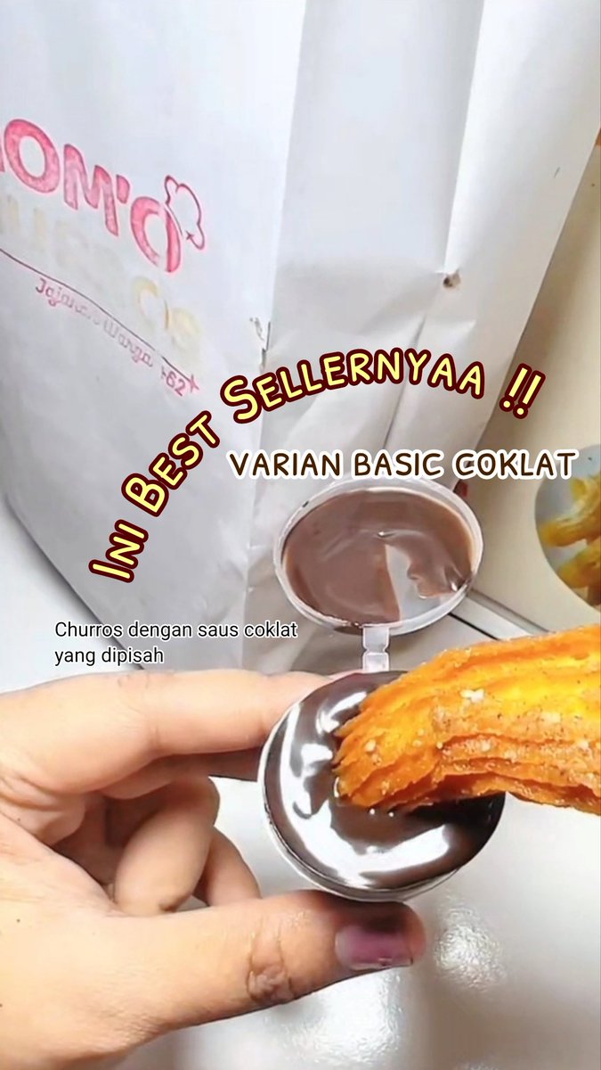 Anisa836929's tweet photo. Makan churros gak harus masuk cafe 🩷
Cocok dimakan sendiri atau barengan sama temen kamuu

Sekarang tersedia varian mini, start 7k ajaah

Yuk cobain momo churros
📍 GG Cempakasari (sebrang ayam dcelup)
📍 GG Pete (parkiran warmindo KW)

Shopeefood : https://t.co/0eXj26deeP https://t.co/xAfrJuZS7K