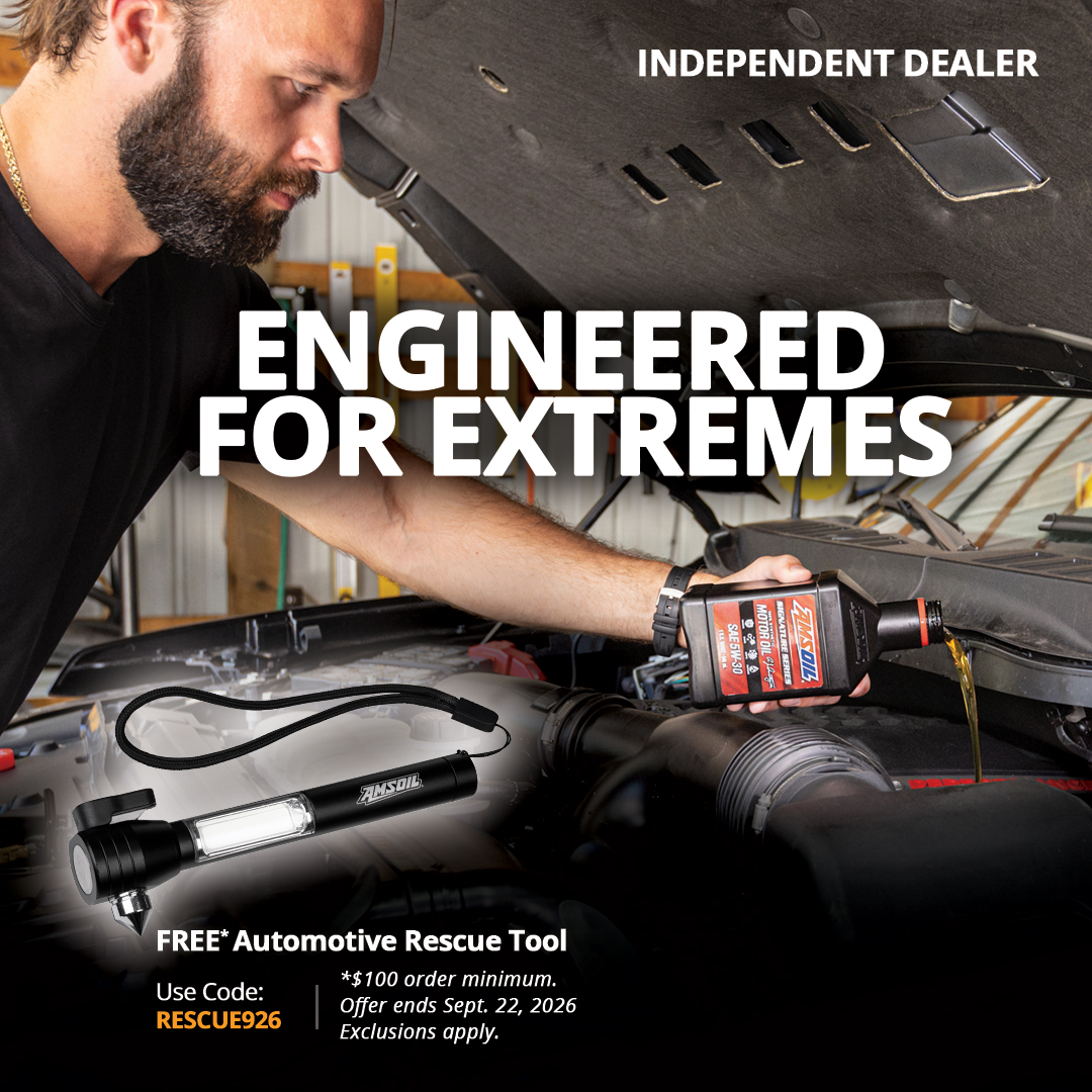 jeremsinc's tweet photo. Free AMSOIL Automotive Rescue Tool with code RESCUE926 ($100 min). Flashlight + window breaker + seatbelt cutter. Ends Sept 22.

Shop Now
https://t.co/aQwxedKmSU https://t.co/vaJeuNQAYV
