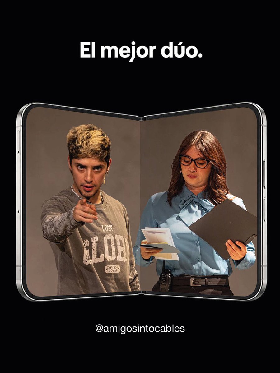 amigosintocable's tweet photo. ¿Cuál es el mejor DÚO en el escenario de #AmigosIntocables? ✨

#TeatroCDMX #Dúo #Apple #Iphone https://t.co/ILpLTsYW66