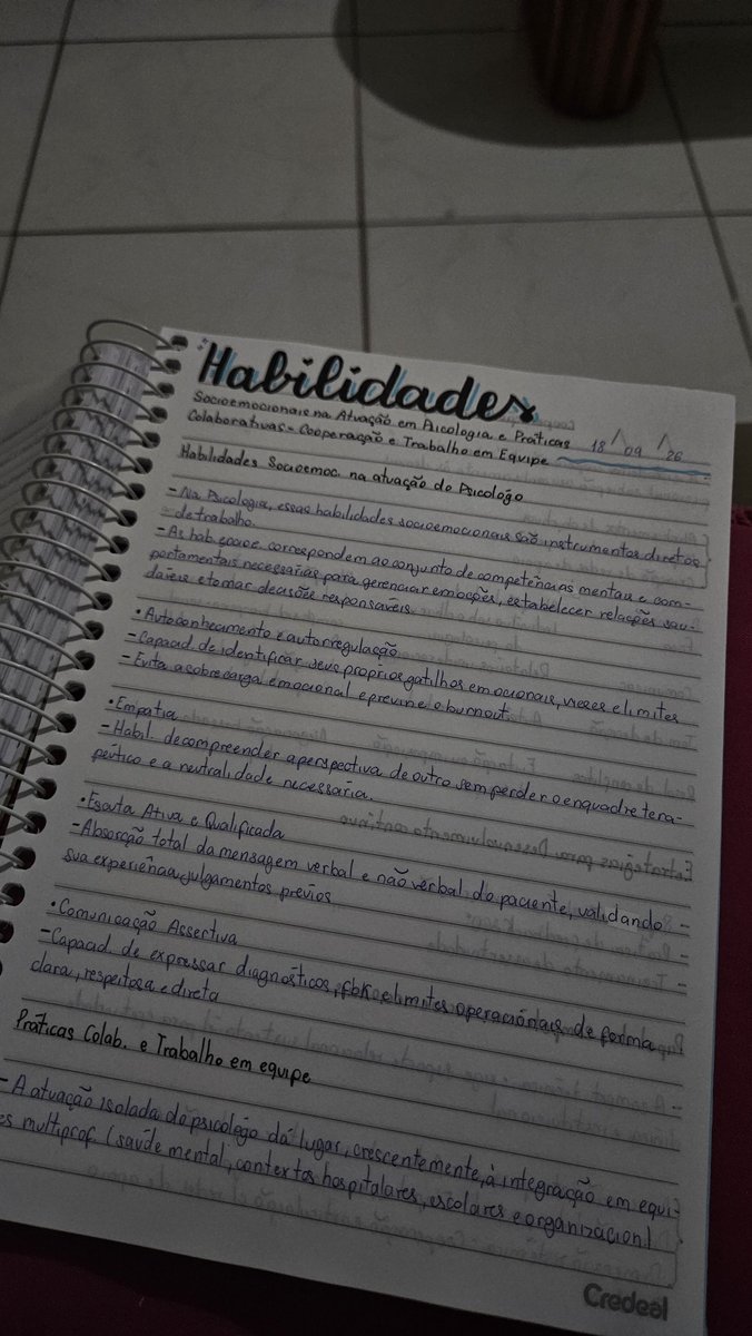 psicnick's tweet photo. #psitwt ⁕ #collegetwt 𖡼 #studytwt 𝅄 ♡
habilidades socioemocionais 🪽 https://t.co/DEXbpytqTp