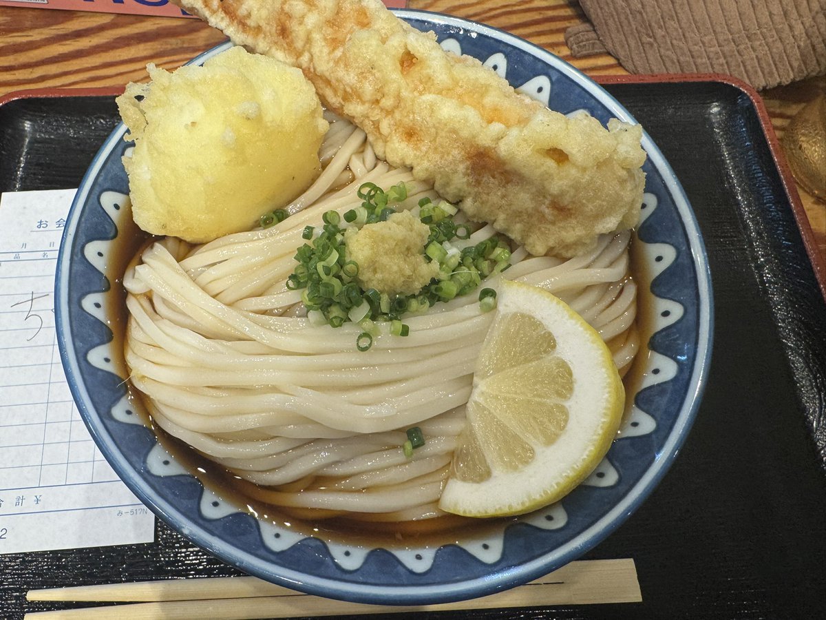 ChoiwaruP's tweet photo. あ、うどん美味しかったです https://t.co/jsirjTzshn