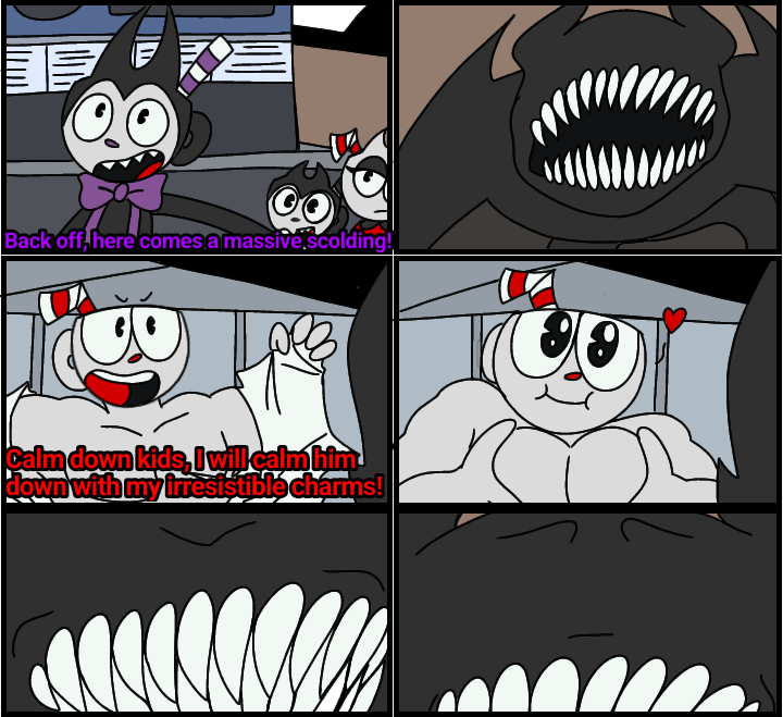 Bethely_kriz's tweet photo. Minicomic viejo xd
#cupheadxbendy #bendyxcuphead #cendy #bendystraw #fanchild #FanKids https://t.co/Hg3CR0h78V