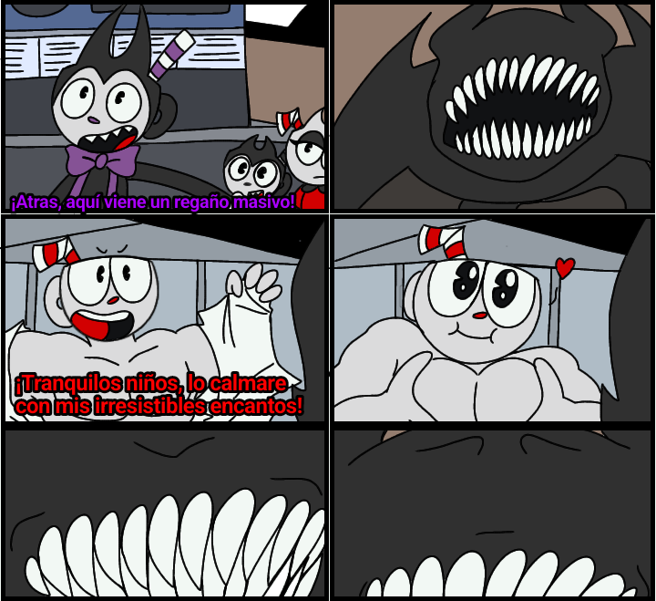 Bethely_kriz's tweet photo. Minicomic viejo xd
#cupheadxbendy #bendyxcuphead #cendy #bendystraw #fanchild #FanKids https://t.co/Hg3CR0h78V