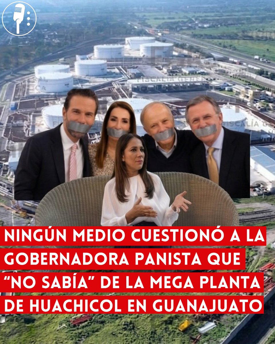 YosoyPedrero's tweet photo. 🚨OJO: NINGÚN MEDIO CUESTIONÓ A LA GOBERNADORA PANISTA QUE “NO SABÍA” DE LA MEGA PLANTA DE HUACHICOL EN GUANAJUATO
El aseguramiento de 59 millones de litros de combustible presuntamente ilícito en San José Iturbide, Guanajuato, ya generó preguntas sobre los permisos y las autoridades que supervisaron la operación de la planta. La instalación tenía autorización para almacenar cerca de 100 millones de litros.
Sin embargo, en la cobertura mediática llama la atención el tratamiento que recibió el tema. Carlos Loret dedicó alrededor de 50 segundos a informar sobre el decomiso y no emitió una valoración sobre la responsabilidad o supervisión del gobierno estatal. Por su parte, Joaquín López-Dóriga entrevistó al secretario de Seguridad de Guanajuato, quien destacó la coordinación con el Gobierno federal.
Mientras tanto, las preguntas sobre cómo pudo operar una instalación de esta magnitud y quién autorizó o supervisó sus permisos permanecen sobre la mesa. La propia información publicada señala que la capacidad de almacenamiento fue ampliada hasta prácticamente 100 millones de litros y que hubo autorizaciones municipales durante administraciones anteriores.
Y ahí surge la pregunta incómoda: si el hallazgo es de semejante dimensión, ¿por qué la cobertura se concentró en el Gobierno federal y no en cuestionar también a las autoridades estatales? Curioso que el foco apunte en una dirección mientras una parte de las preguntas sigue pendiente.