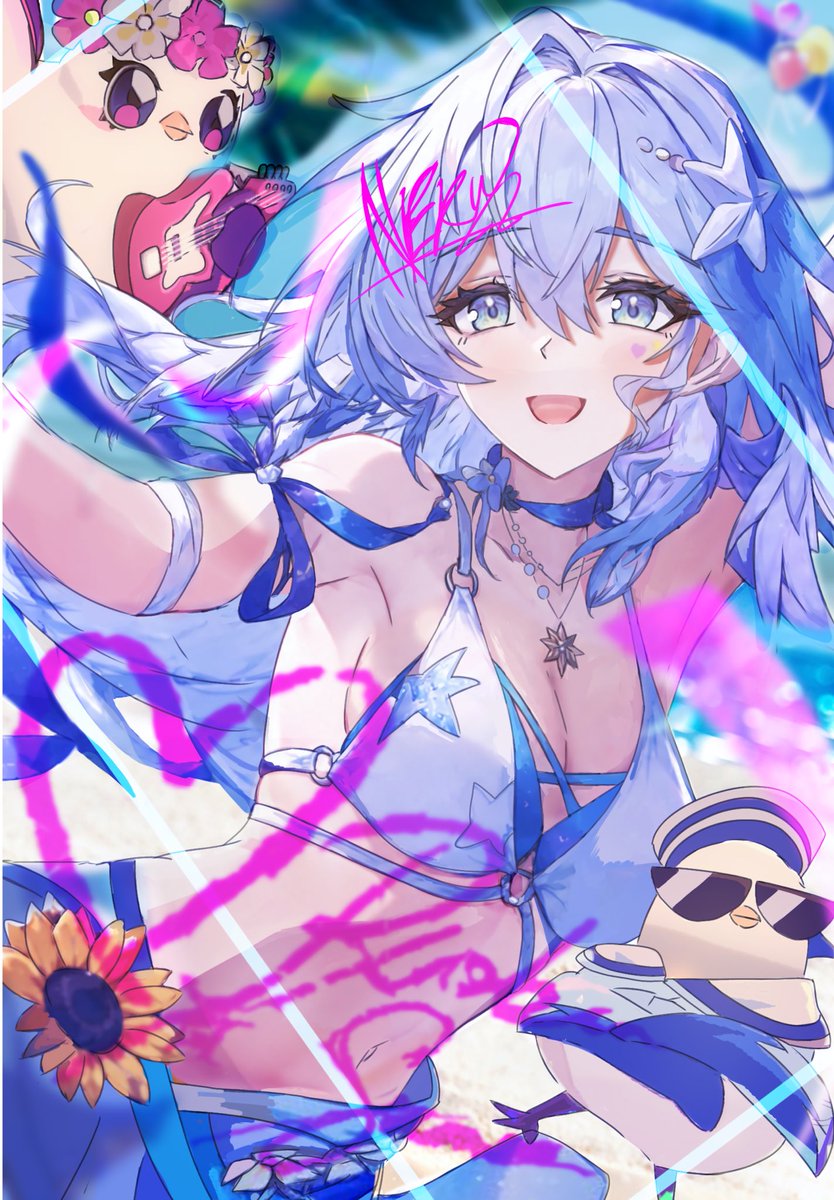 NERU22neru's tweet photo. ただ風を追いかけて🩵

#崩壊スターレイル
 #HonkaiStarRail #ロビン https://t.co/z3QIJyOuXd
