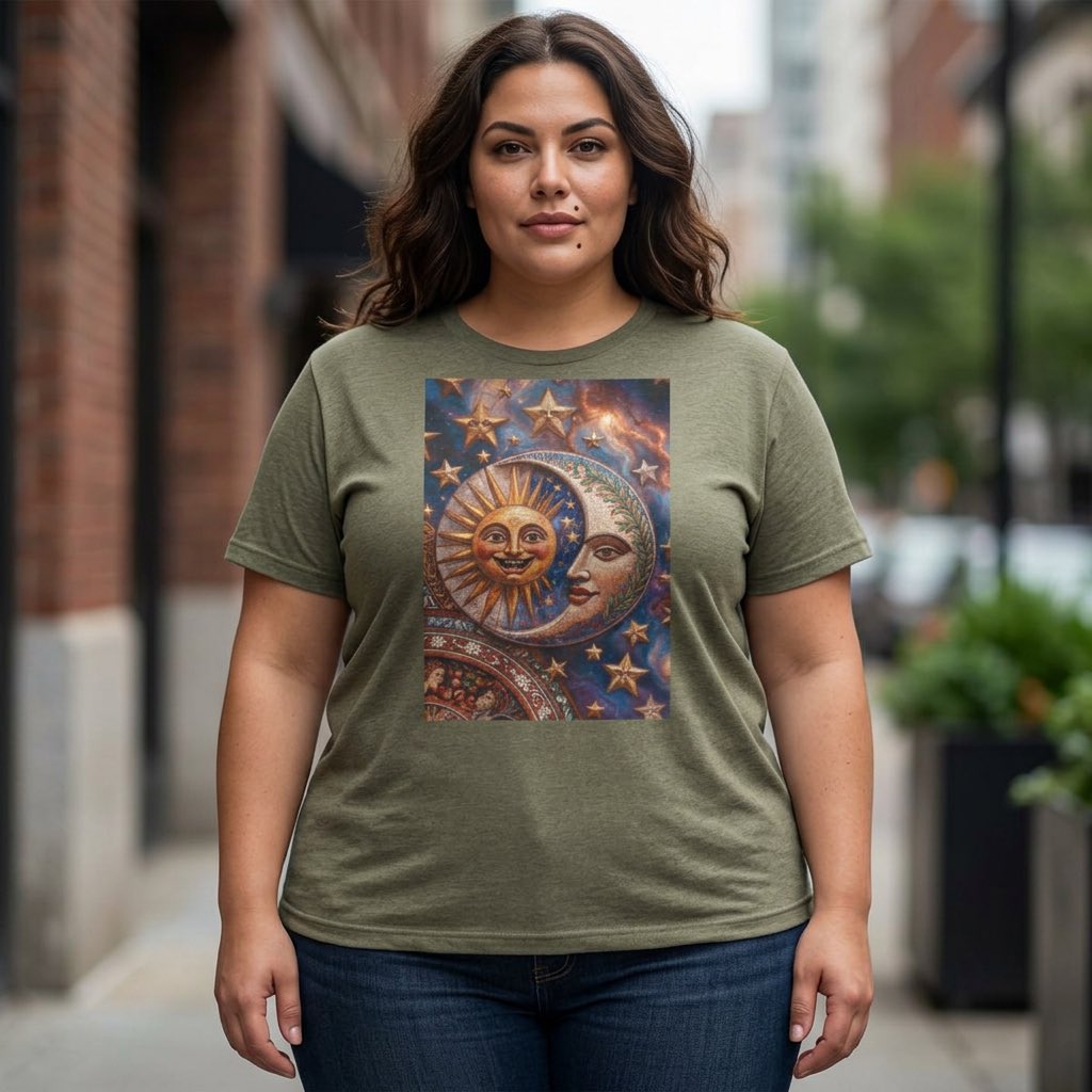 stephan47060049's tweet photo. The print speaks for itself honestly ๐ฎโ๐จ๐ค Our Celestial Sun & Moon Tee is printed on an incredibly soft olive green baseโready for all your cozy, mystical outfit combinations. Link in bio to check out the size chart!
#AestheticOutfits #CelestialStyle #WitchyFashion https://t.co/WS84fvfiiG