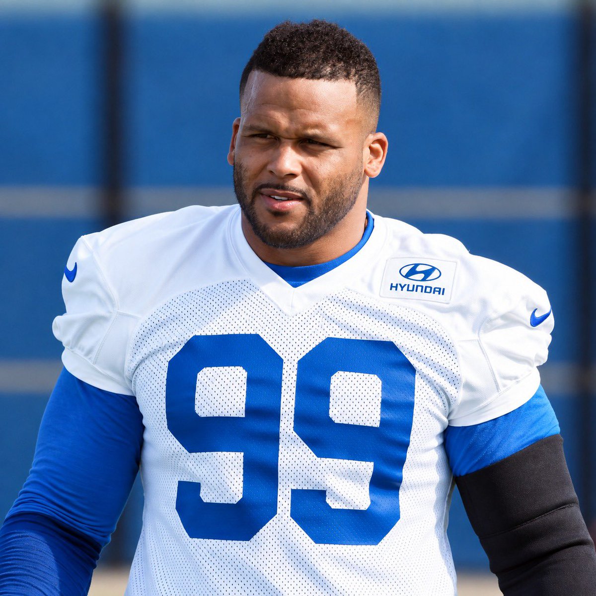 MySportsUpdate's tweet photo. #Rams DT Aaron Donald said today the plan is for him to play on Monday Night Football vs. the #Giants. https://t.co/u5V3XlcGrK