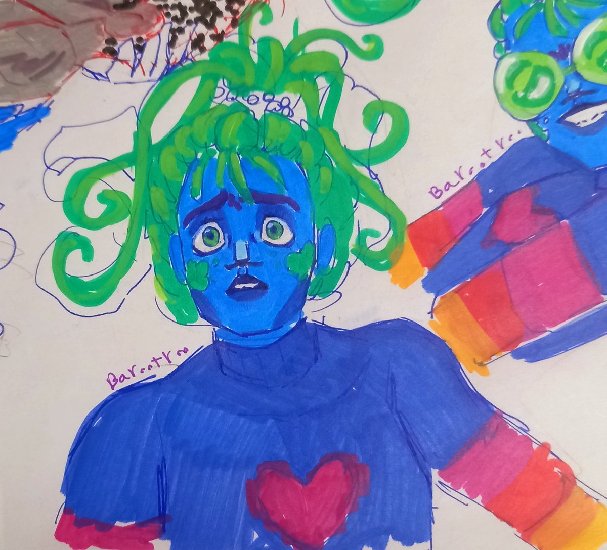 BarootRoo's tweet photo. Human trollex mwah mwah #trollstwt #trollskingtrollex #trollsbarb #trollsworldtour #dreamworkstrolls https://t.co/nOsql9rSAc