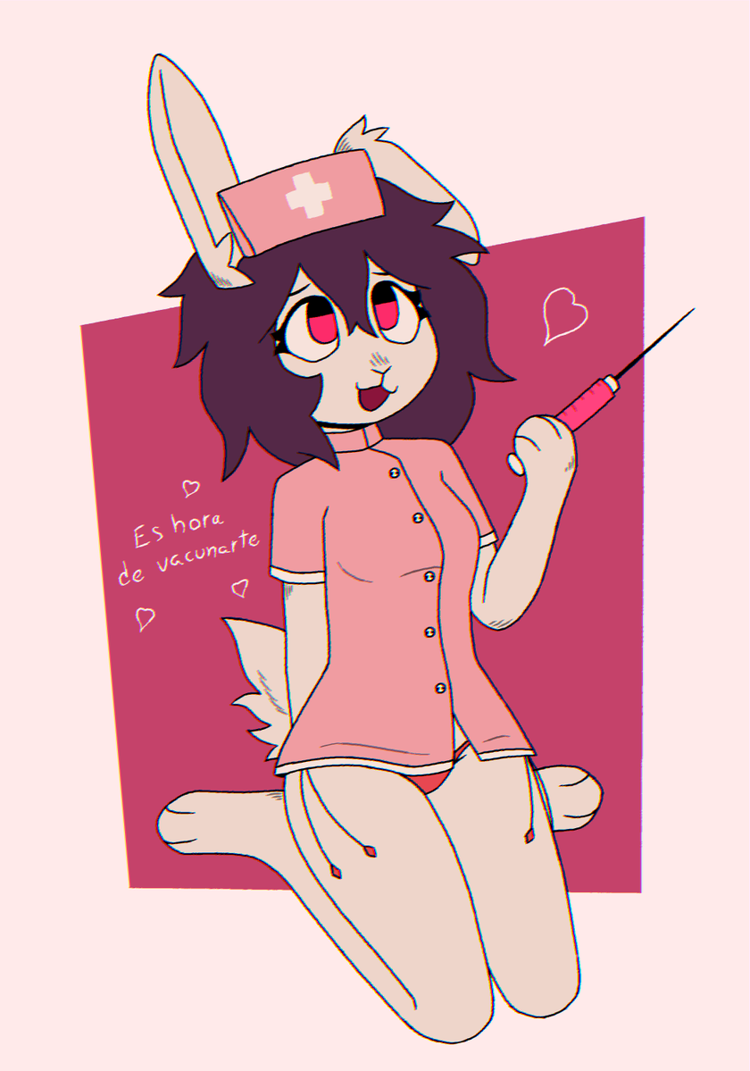 CrischarFoxito's tweet photo. Bnny Nurse https://t.co/QUhXbPP0jA