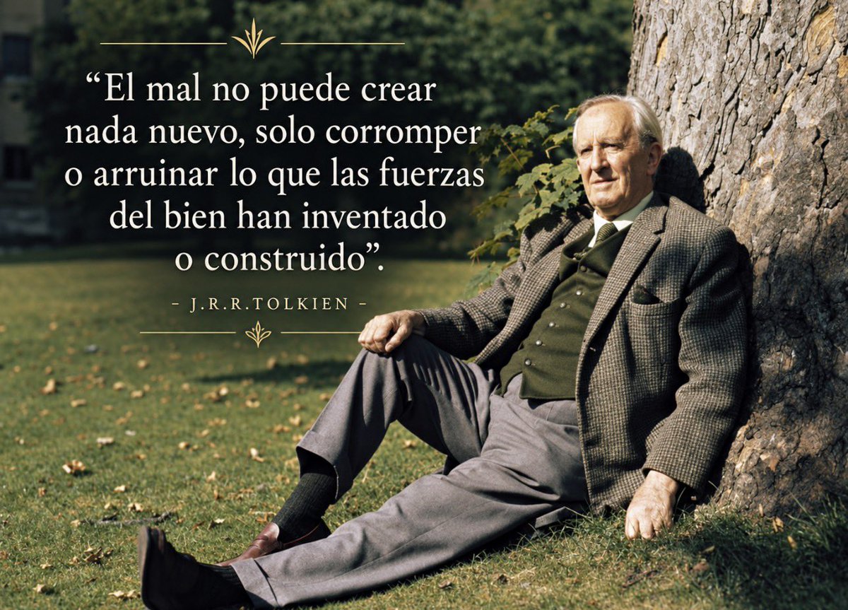ToIkienverse's tweet photo. Hoy es el día perfecto para recordar esta gran frase de Tolkien https://t.co/seNLGJtm9h