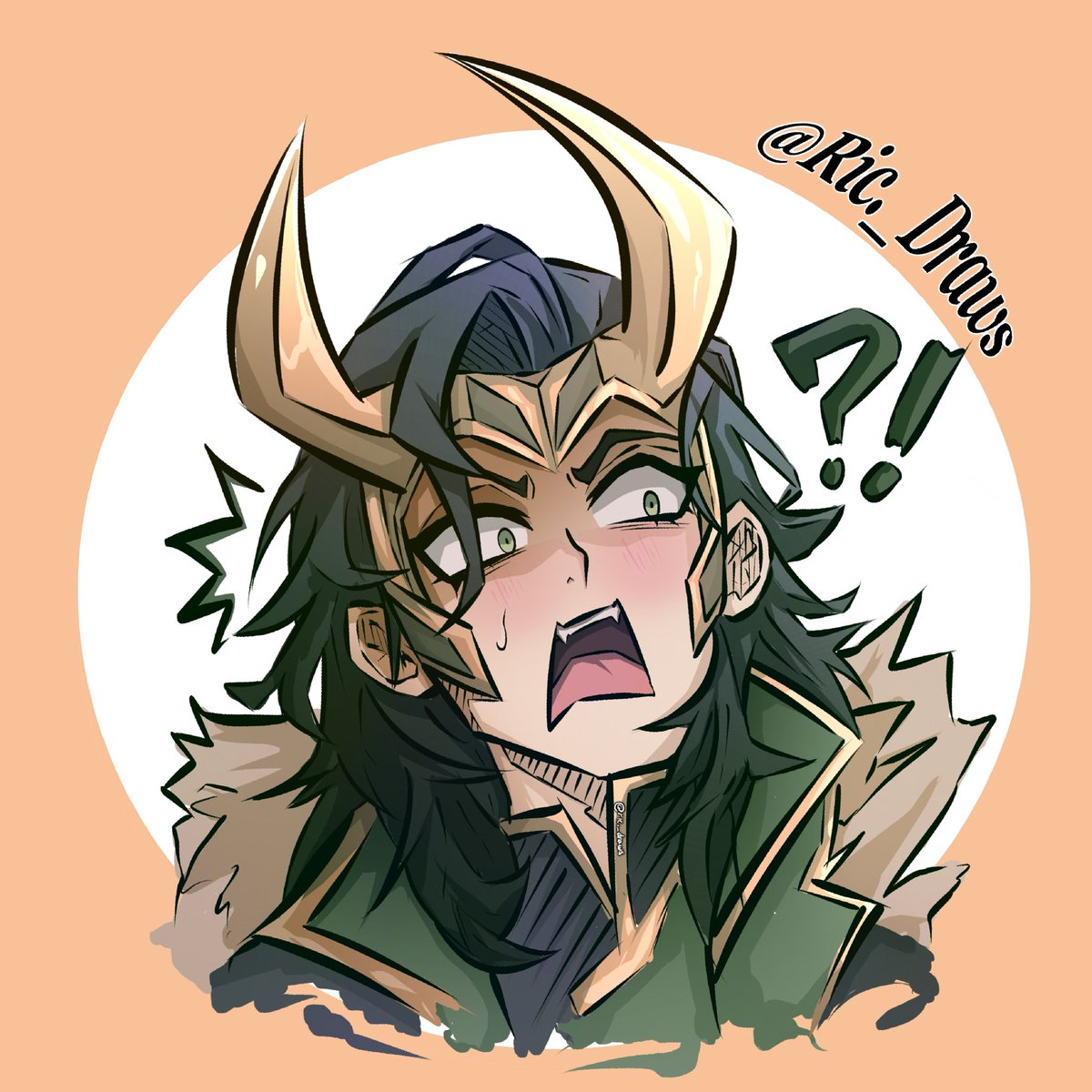 Ricdraws25's tweet photo. Loki 💚🧊 #loki #MarvelRivalsㅤ #marvel https://t.co/LwwRzbTsio