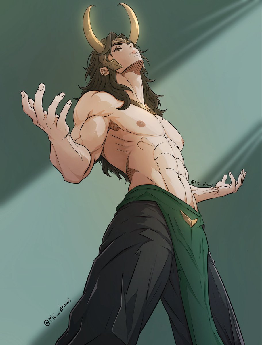 Ricdraws25's tweet photo. Loki 💚🧊 #loki #MarvelRivalsㅤ #marvel https://t.co/LwwRzbTsio