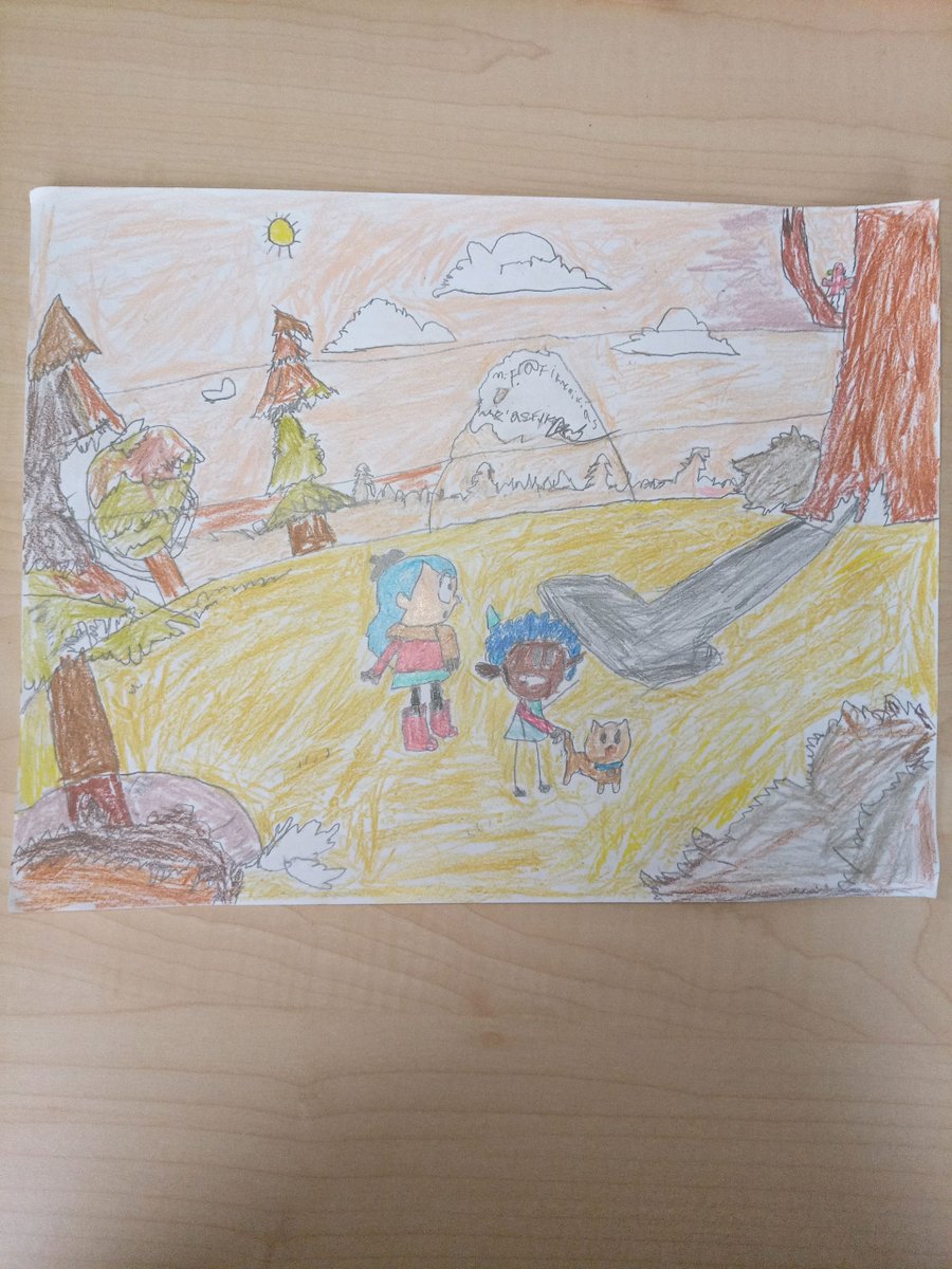 FikreMikias's tweet photo. Here's another one of my greatest Hilda Fanarts, It's Fun To Go Out In The Woods And See animals and Birds. #hildaocs #ocart #hildafanart #hildaart #hildaseries #fanart #hilda #animationart #hildacommunity #hildafandom #artinspiration #occharacter #cartoonart #animationcommunity https://t.co/y1UI0d0Y7K