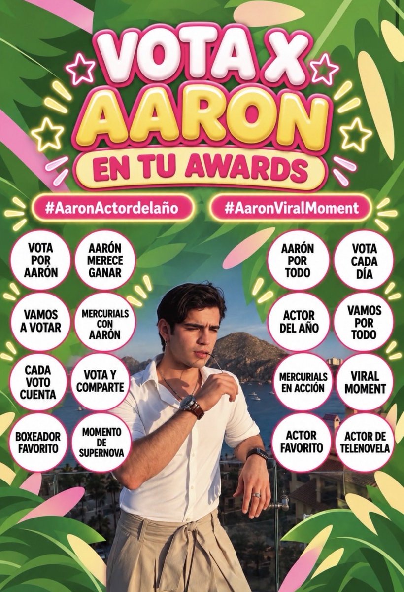 Vane13238236's tweet photo. Mercurials en acción 
VOTA X AARON EN TU AWARDS 
#AaronActorDelAño
#AaronViralMoment https://t.co/6zBwZv55mp