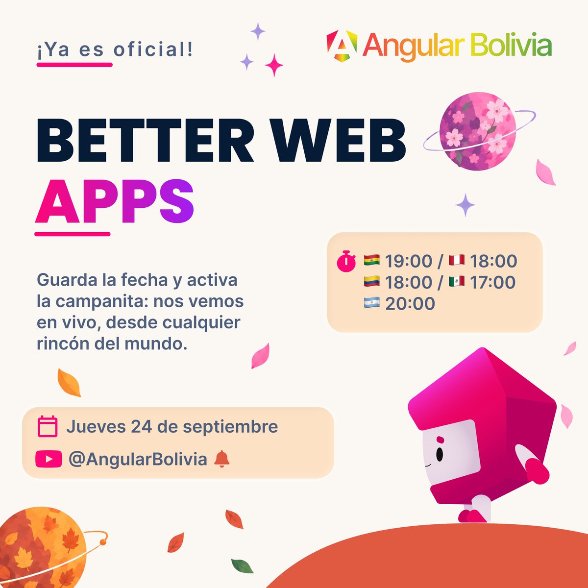 angularBolivia tweet picture