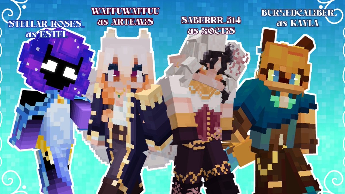 PhantasmSMP's tweet photo. WELCOME TO PHANTASMSMP! 🌀

@waffuwaffuu 
@Stellar_Roses_ 
@Saberrr_514 
AND @BurnedCaliber 

#PHANTASMSMP @LoreNewsMC https://t.co/9vkrjaQv2I