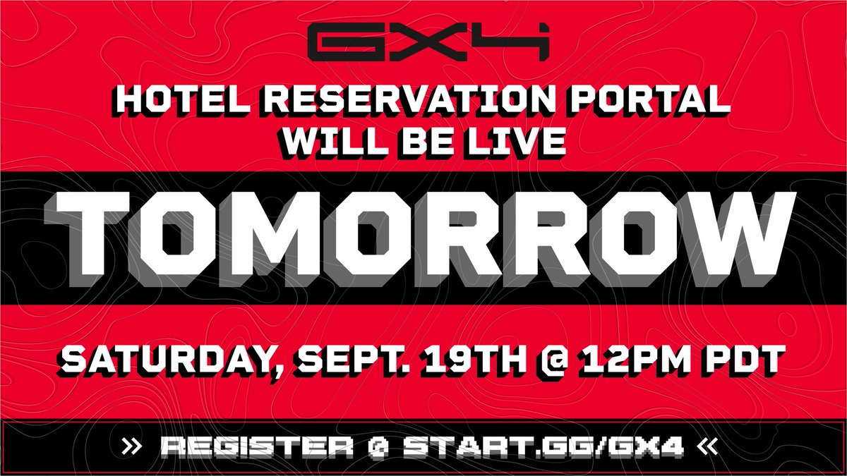 Genesis_Smash's tweet photo. 🚨GX4 HOTEL PORTAL WILL BE LIVE TOMORROW AT 12PM PDT! 🚨 https://t.co/wbKiBQ3nqn