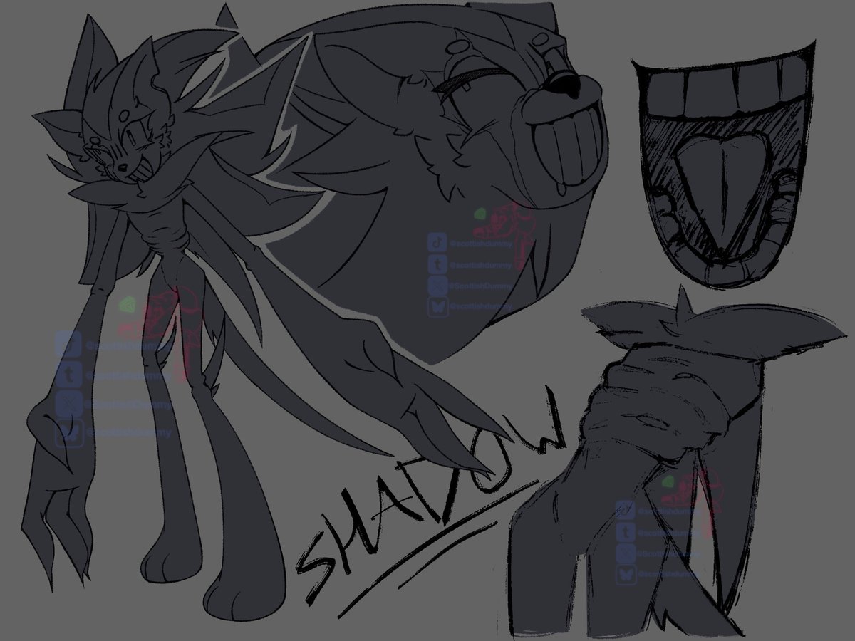 ScottishDummy's tweet photo. mutated Shadow. he’s a happy lil guy tho

#SonicTheHedgehog #ShadowTheHedgehog #SonicAU https://t.co/Fi7fhpbHmk
