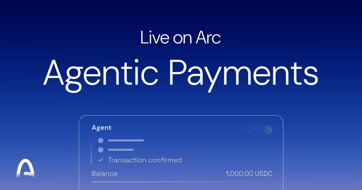 arc's tweet photo. Agentic payments are live on Arc.

Our Facilitator Service gives x402 builders a hosted path to accept Circle-issued USDC, with onchain settlement supported on Arc, Base, and Polygon.

No relayer keys. No separate gas wallet. Just a cleaner path for agents to discover, pay, and keep moving.

https://t.co/NdKQbXB4yL