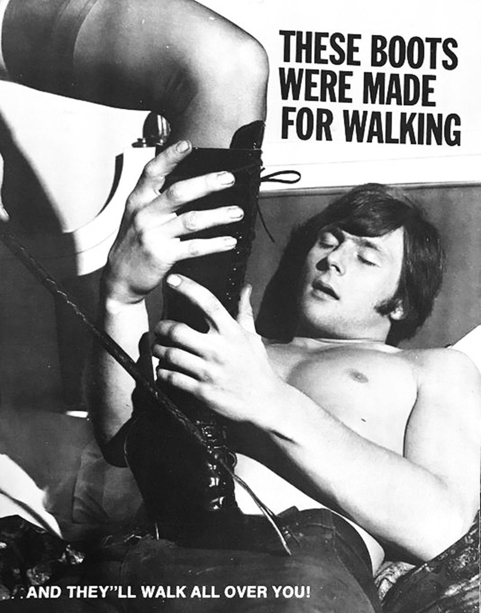 mrunderheel's tweet photo. #VintageFemdom   These Boots Were Made For Walking https://t.co/FbUyCpt0j2