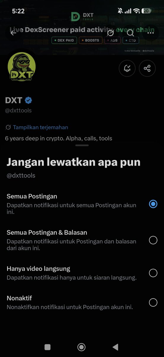 Sigitard18's tweet photo. @dxttools gn 🌙
Sol address 👇

ALt26iwRx71LjYixwxLFFJxTubUiRnyYgb5tB9UMaPF9 https://t.co/6xV6t65YBl