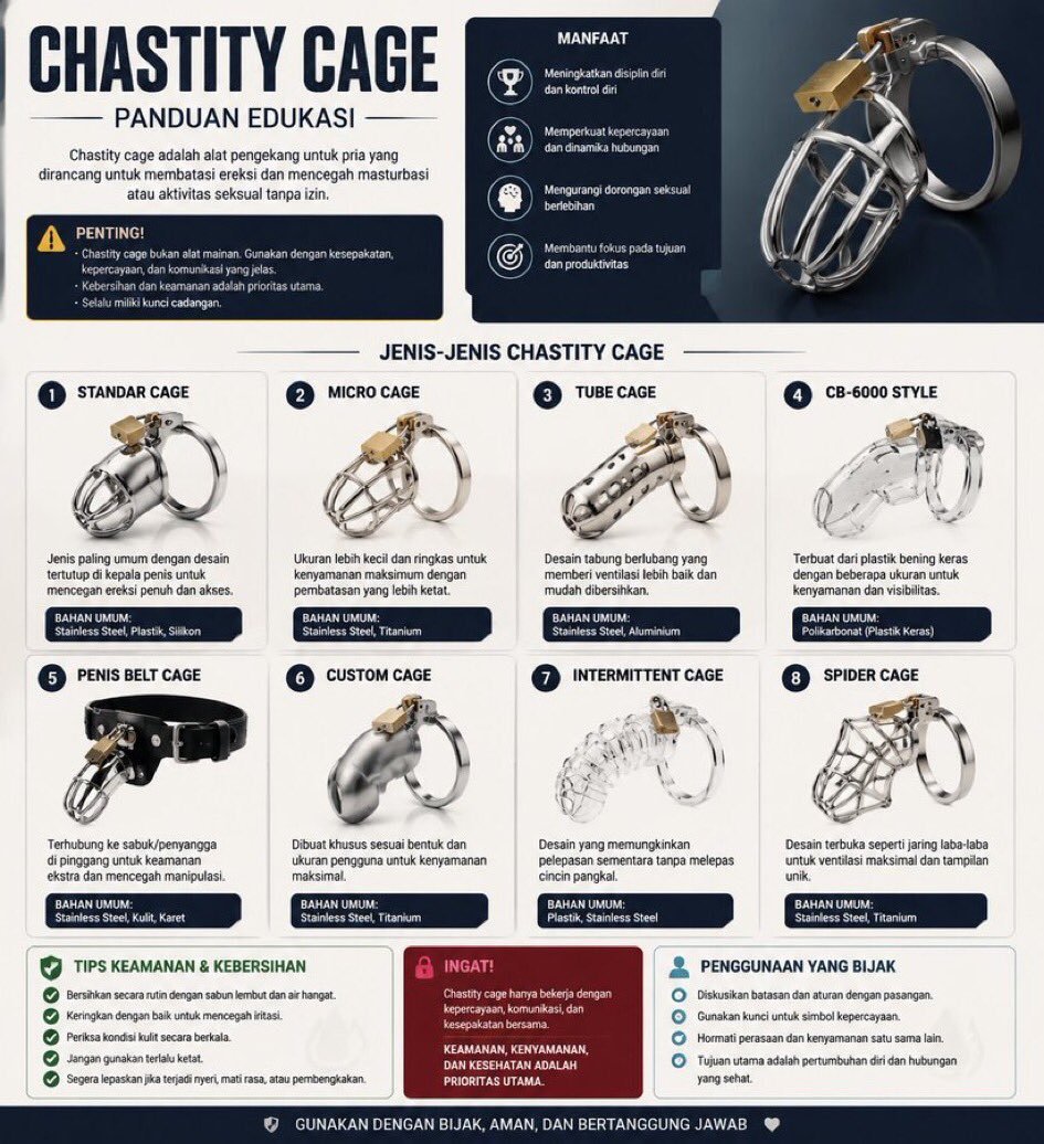 dom4y12's tweet photo. Which one do you use? And what's the purpose of using chastity?all answer in my comment section only https://t.co/wDYsamRHaV