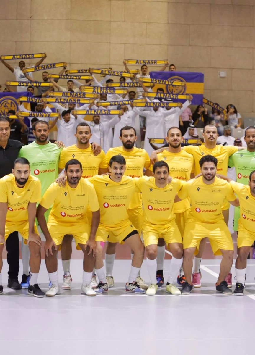 MohdQar's tweet photo. النصر وصيف بطولة #الكابتن، أداء بطولي ومستوى مشرف، وأثبتنا أننا الحصان الأسود في البطولة. خالفنا كل التوقعات وخالفنا كل الترشيحات، ومحد آمن فينا، ولكن آثبتناً للجميع أن كيان النصر رقم صعب في أي مكان، وجمهوره ولاعبيه رجال وأبطال، ولكن الأقدار أرادت شيئًا آخر، والعوض في الجايات.
فخور جدًا بأبطال النصر والقادم أجمل،ومبروك لمدرج العنابي، وشكرًا للجنة المنظمة على التنظيم،ونتمنى التوفيق والنجاح للجميع.