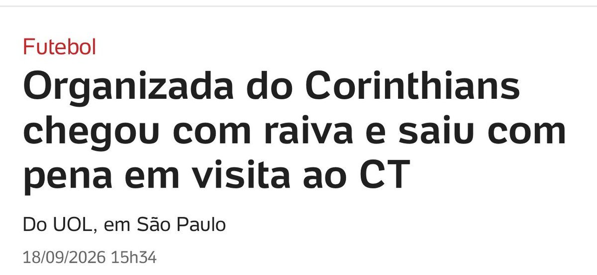 OficialSala12's tweet photo. Uma das manchetes mais inacreditáveis que já vi https://t.co/8SooC5QTAi