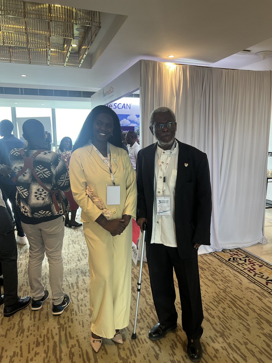 MUTUSICKLECELL's tweet photo. At the 3rd Global Sickle Cell Disease Conference, our Director, ACIBO FIONA MARY, highlighted an often overlooked reality: care does end at  the hospital.
She focused on the , social and financial support needed , living with sickle cell requires care beyond the hospital walls. https://t.co/z27TJ0wX4A