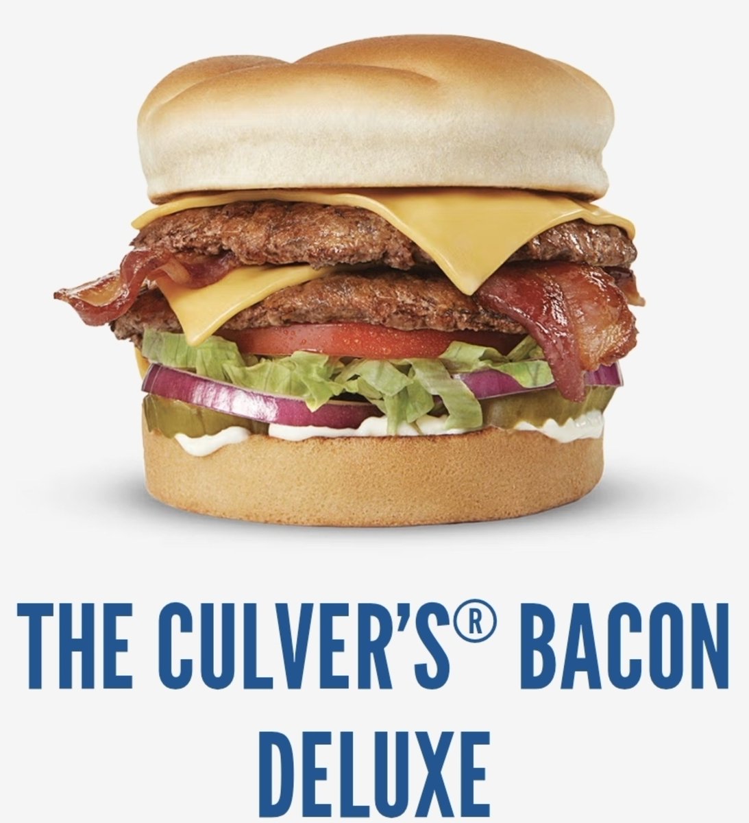 klutzy34's tweet photo. @BetRiversCasino Here is my favorite restaurant burger this thing is melt in your mouth delicious at Culvers!! https://t.co/EoI88p5snP