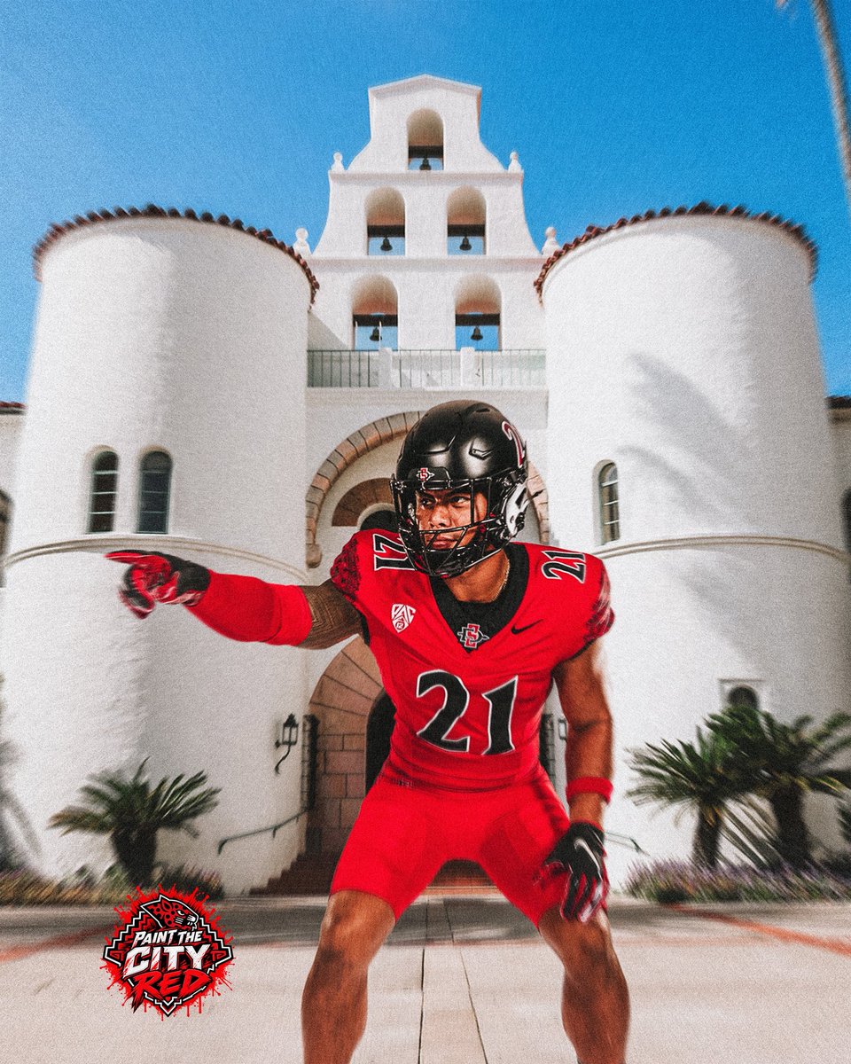 AztecFB's tweet photo. Painting the City Red with Our New Threads 🐆🔴

#AgeOfTheJaguar 🐆 x #AztecFAST 🍢 x #BeTheA1pha 🐺 x #TheClimb 📈 https://t.co/ok8upest8H