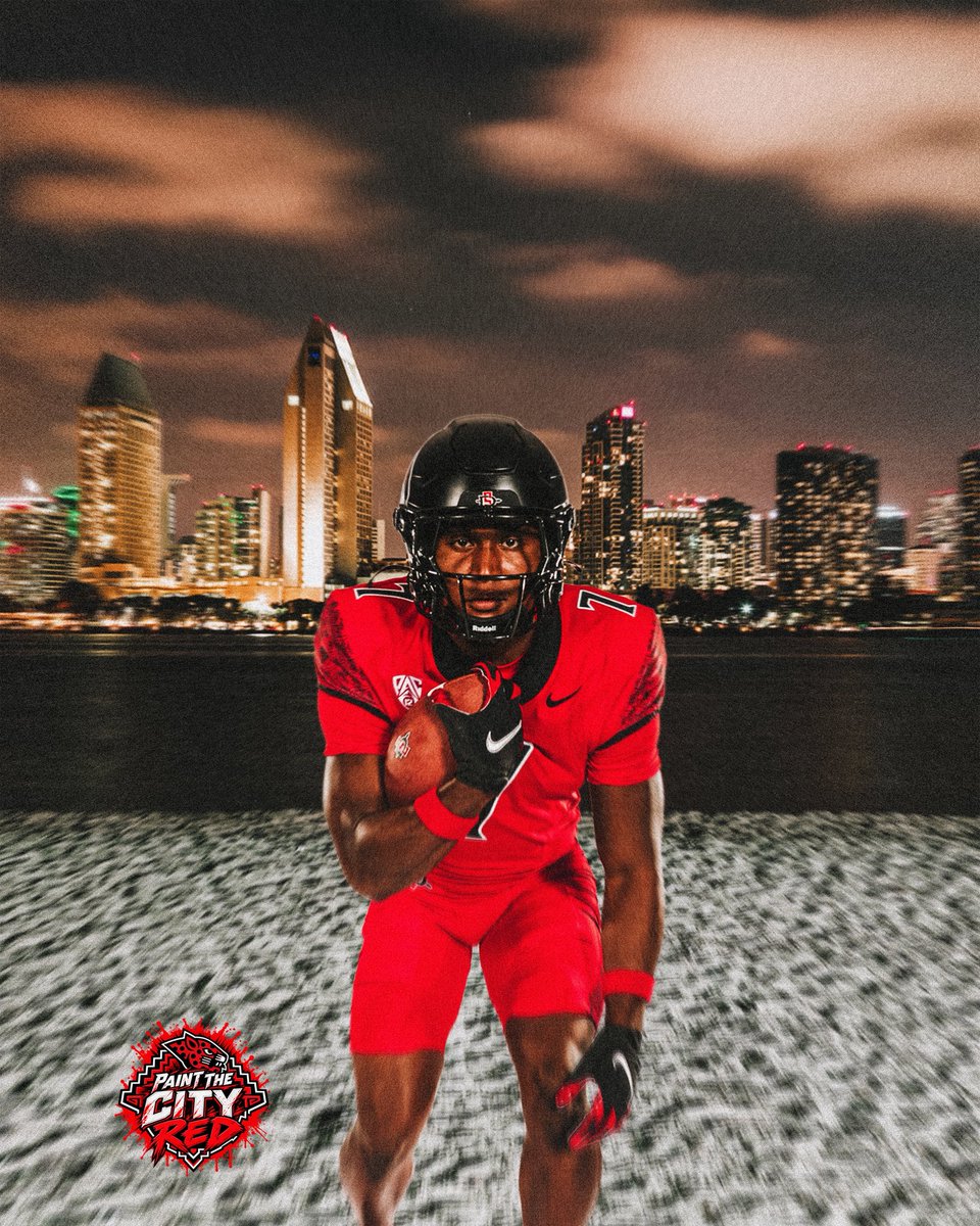 AztecFB's tweet photo. Painting the City Red with Our New Threads 🐆🔴

#AgeOfTheJaguar 🐆 x #AztecFAST 🍢 x #BeTheA1pha 🐺 x #TheClimb 📈 https://t.co/ok8upest8H