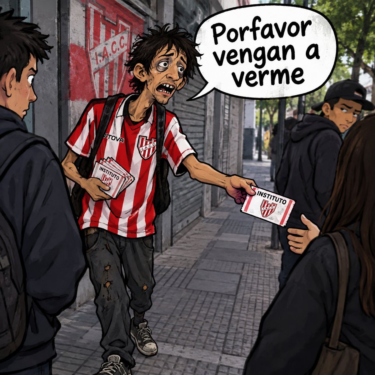 Thablafulvo's tweet photo. La previa de #Instituto https://t.co/4Oeer6tKQw