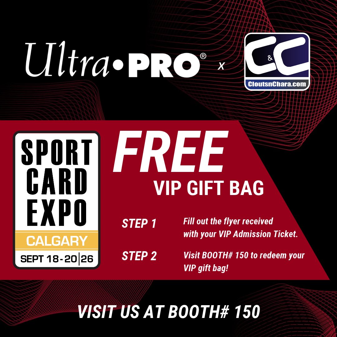 UltraProIntl's tweet photo. SCE, we're coming for you! 🔥

Catch Ultra PRO® at Sports Card Expo this weekend. Stop by booth #150, check out what we brought, and say hi! 👀

See you there!

#UltraPRO #SportsCardExpo https://t.co/ySxPWDy88h