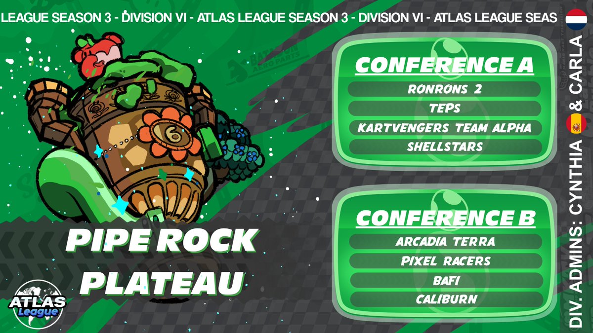 Pixel_RacersMKW's tweet photo. una nueva travesía está por iniciar buscando la primera corona  después del sub campeonato de la season anterior presentamos nuestra alineación para esta temporada de atlas dando todo de nosotros para salir triunfante !!Vamos Pixel Racers¡¡¡ https://t.co/b6xyNdvV5X