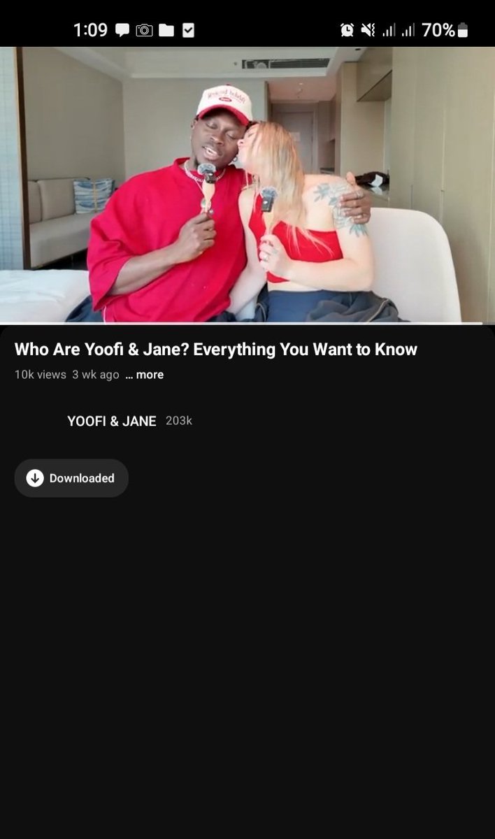 Mynameizareli's tweet photo. The end of this video was so emotional 🥺
Yoofi was appreciating Jane for always being there with him &amp; for him through everything good &amp; bad.

Yoofi:you didn't leave me
Jane: why would I leave you? 
We are in this together in good &amp; bad

Yoofi &amp; Jane, I pray that all your dreams https://t.co/TKRPQyUSe3