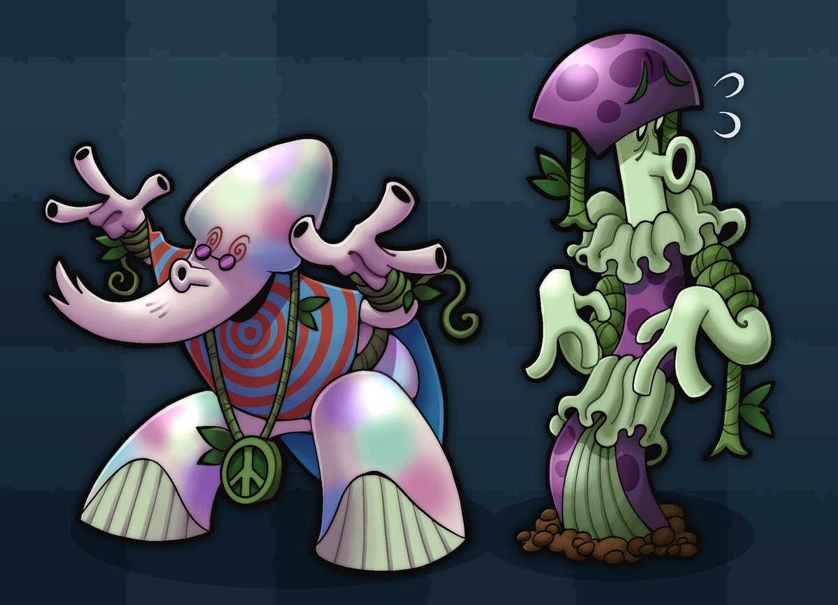 kakoytobashmak's tweet photo. Here’s the second part of my Plants vs Zombies designs! I’m really pleased that the first designs got so much attention — it gave me extra strength for the new🌼🌱🍄‍🟫

[#PlantsVsZombies #pvz] https://t.co/g8IQbidUKj