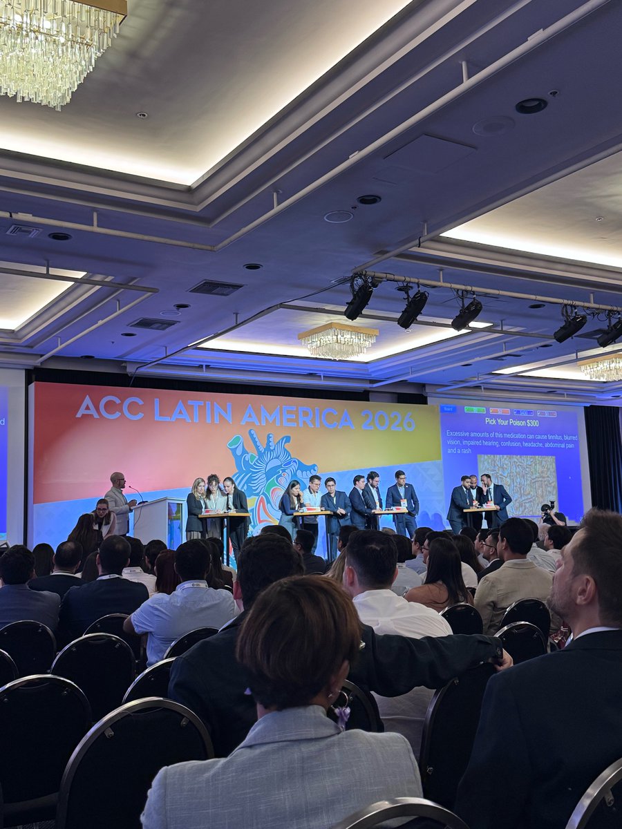 ACCinTouch's tweet photo. Happening Now at #ACCLATAM 2026: “We’re going to have a lot of fun and learn tonight with FIT Jeopardy.” 🗣️ #ACCFIT Jeopardy co-host @carlosalviar
Join us and test your knowledge! https://t.co/aL12cx1B3K