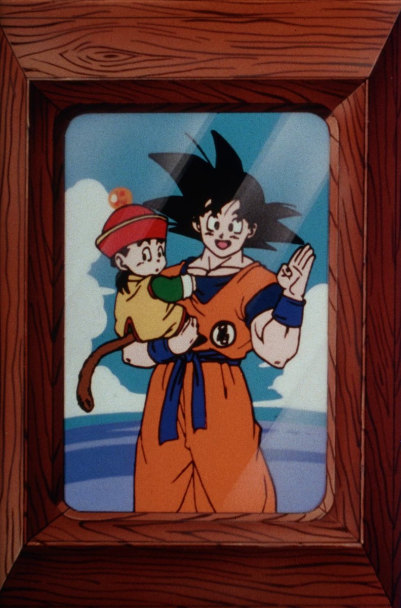 DBPerfectShots's tweet photo. @EmperorBigD I don't know if this is still a hot take these days but to me Goku is a great dad (the best in the entire series tbh). https://t.co/mxhtvHzgbO