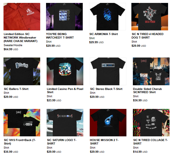 SICRECORDS111's tweet photo. SIC SHIRTS
in stock - now shipping
https://t.co/e72NA79n7n https://t.co/h16lKtkT5T