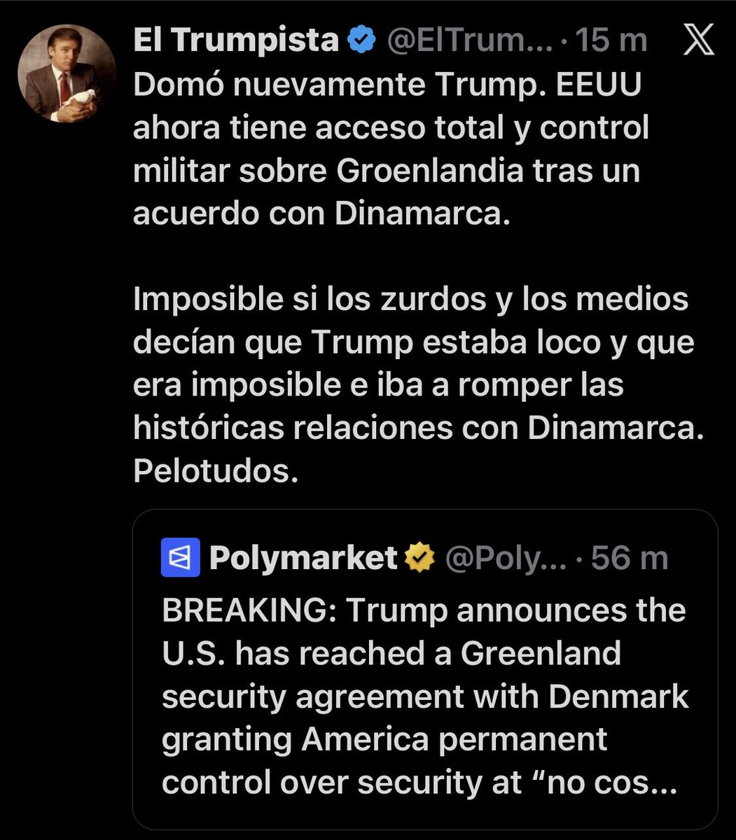 MFKanselo's tweet photo. Quién anuncia lo dé Groenlandia? Iujuuu! Habrá sido algún Regio y Divino? 🇺🇸🇺🇸🇺🇸👏 https://t.co/A6PAO4Y8zb