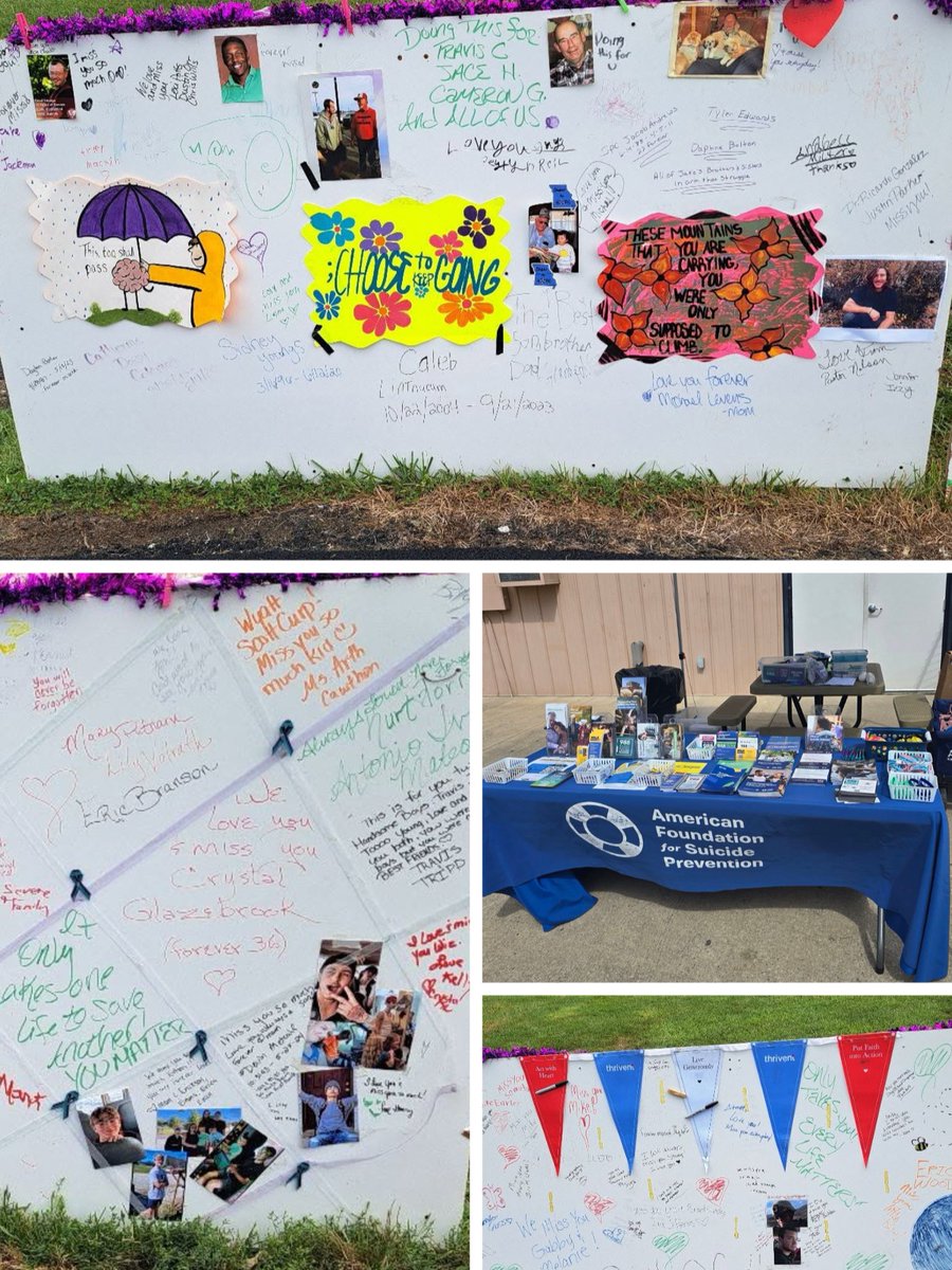 AFSP_Mo's tweet photo. #FlashbackFriday to the Cameron Out of the Darkness Walk last Saturday! HUGE thanks to participants, sponsors, and volunteers! If you attended, share your photos and tag us. ๐
Photos by Kayla Drummond and Elizabeth Mullen
#outofthedarkness #communitywalk #savelivesbringhope https://t.co/mH2HmhF5Xw