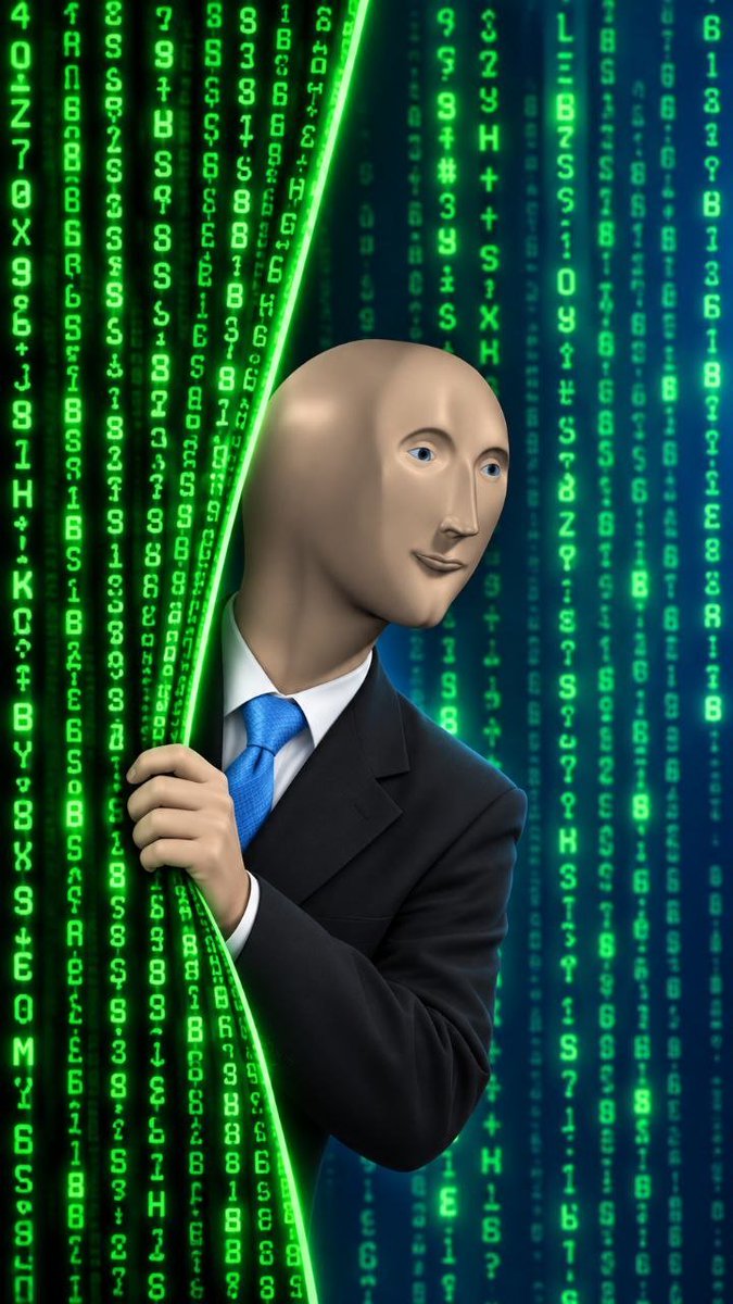 Mememancoinx's tweet photo. When the charts look like a digital matrix, you know it's time to lock in. HODL tight because the next breakout is just behind the green curtain https://t.co/TEysoHoPA2