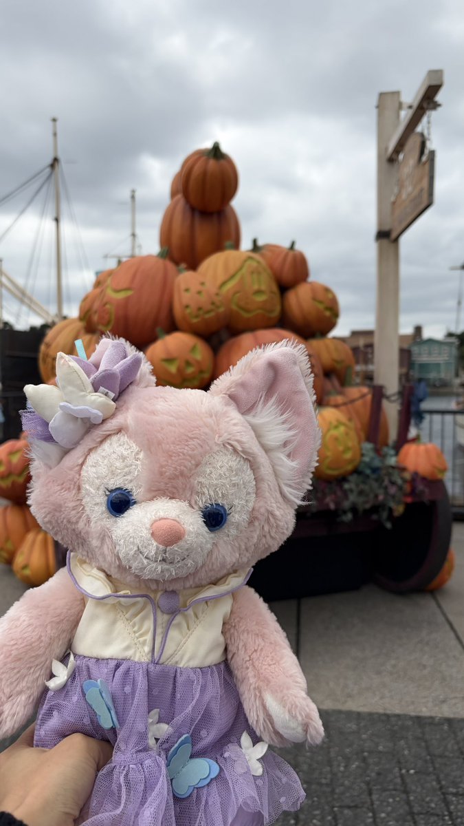 KanariaNoa's tweet photo. 初Dハロ🎃
擬人化リーナちゃんになってきました！
お衣装は2023年のもの！
妥協の産物のリーナとクオリティにこだわりまくったシェリーメイ！
来年は何をやろうかしら？
もう１回いきたいけど、無理ぽよ笑
#Dハロ 
#Dハロ2026 https://t.co/E3k9Hs8LLG