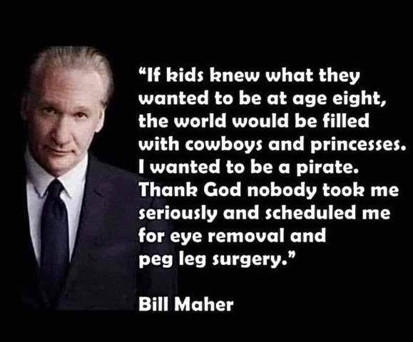 DangerousThinkg's tweet photo. Bill Maher is always SO close to a red pill https://t.co/UrXRnQgoaT