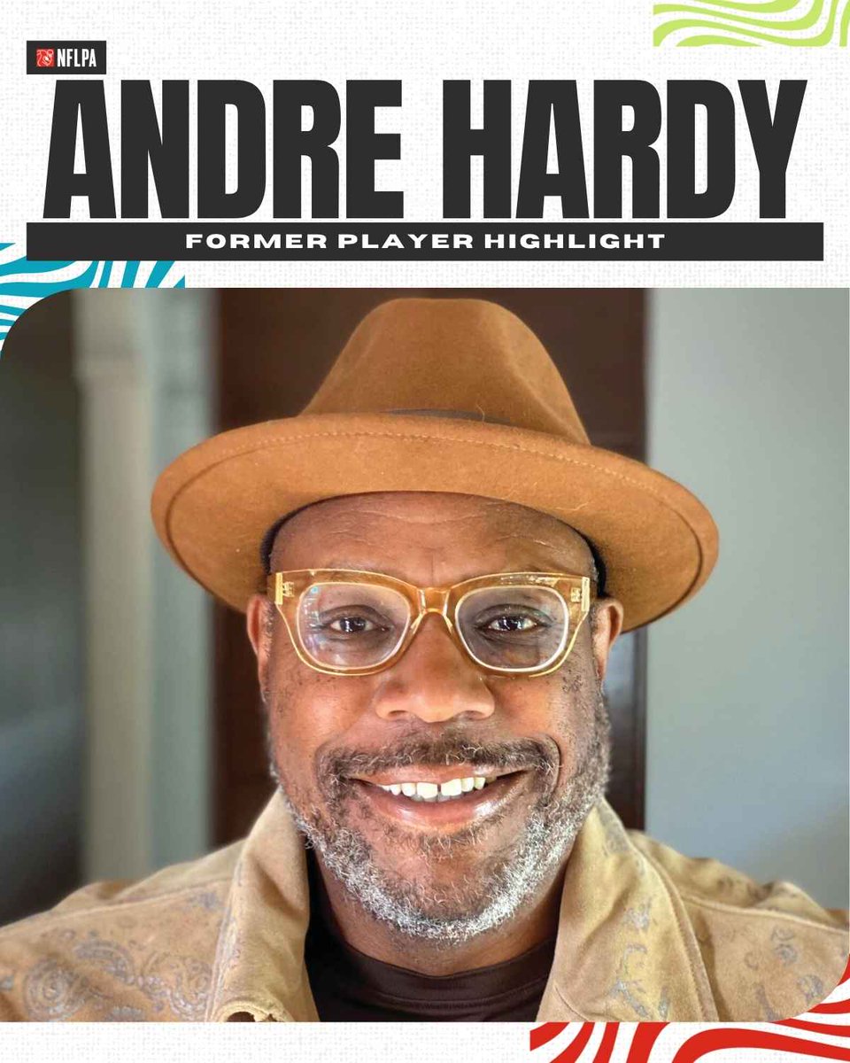 NFLPAFmrPlayers's tweet photo. This week's #FormerPlayerHighlight is Andre Hardy. Former NFL Running Back, Andre Hardy, is paying homage to his hometown of San Diego as he enters a new chapter in his career with the release of his debut novel, Tear the City Down. In his retirement, Hardy received encouragement to pursue writing. He returned to school for a Master of Fine Arts and leaned into his voraciousness for novels to find inspiration for his own.