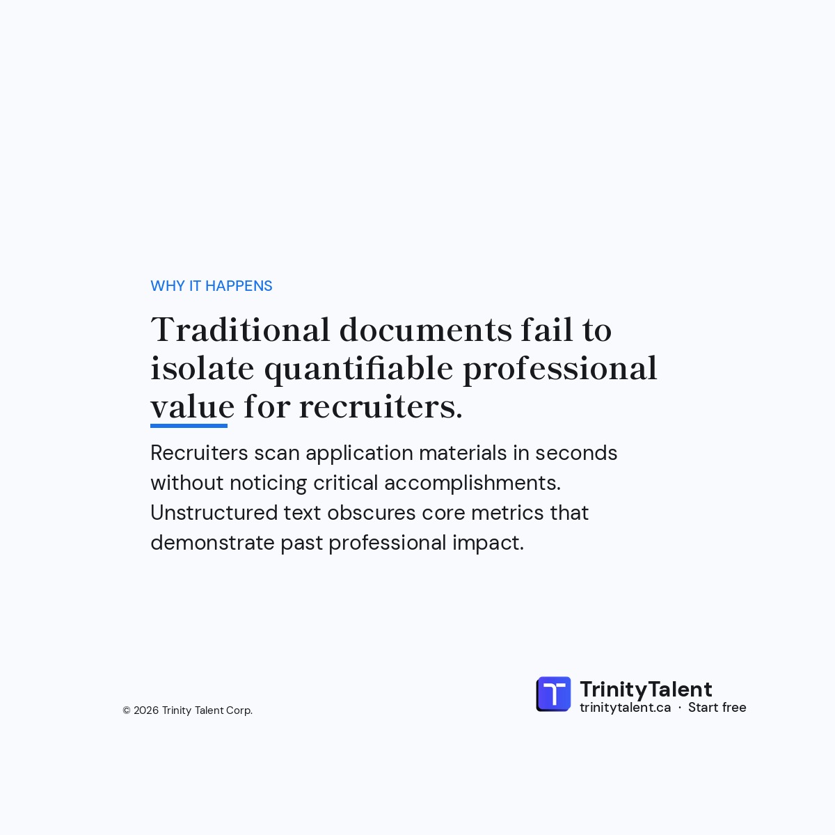 Trinitytalentca's tweet photo. 4 lines of impact at the top. The rest of the page is evidence. Key Achievements are 4 to 5 highlights. Many systems read this section to evaluate value quickly. Place your strongest metrics here. What metric is your primary highlight? #ResumeTips https://t.co/cXtsK1BQyK