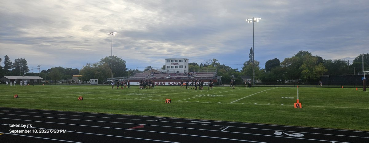 JfkCards's tweet photo. Flashbacks: 46 years ago I played on this field. It all seems like a dream. #Charlevoix #Rayders https://t.co/9fEfRVUihw