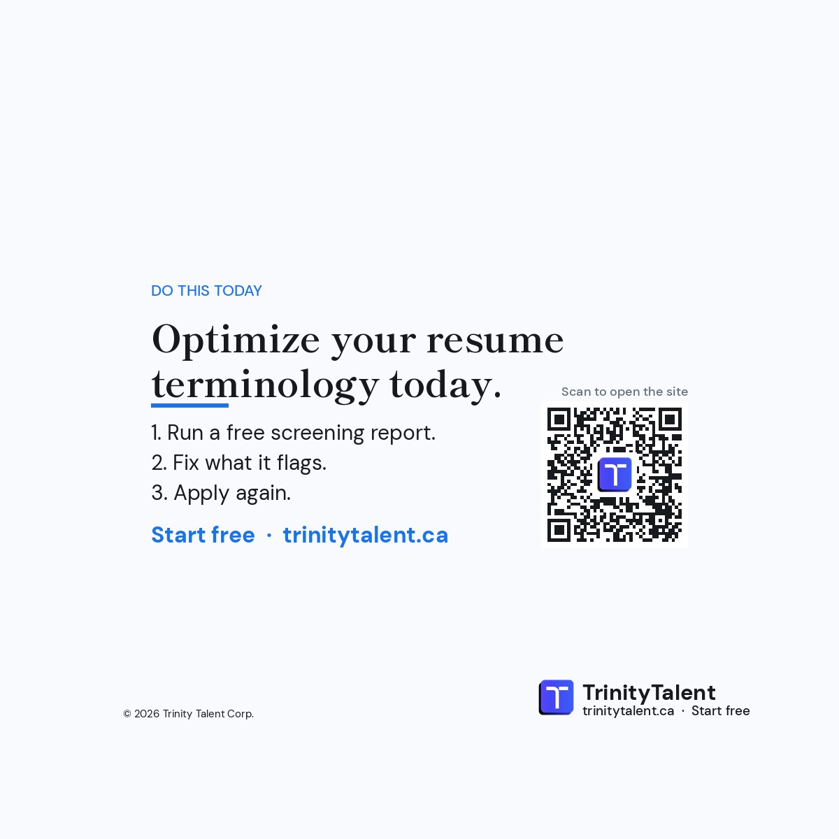 Trinitytalentca's tweet photo. 'REST API' vs 'APIs'. Same skill, counted as missing. Here is the fix. Match separates exact matches, wording mismatches and true gaps. Run a free screening report. Fix what it flags. Apply again. Review the next lesson in the series. #ATS https://t.co/R8zY4XOK3l